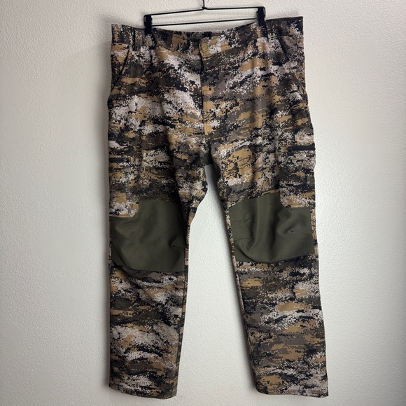 Huntworth Camo Men's Heavyweight Softshell Hunting Pants Size 2XL - Picture 1 of 9